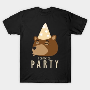 I Came To Party T-Shirt